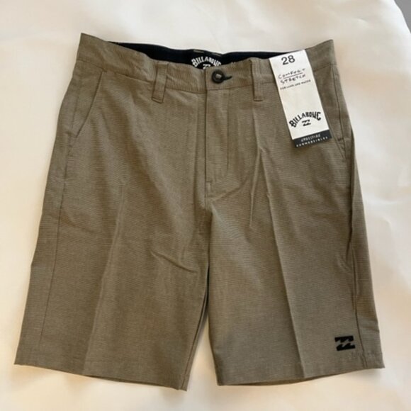 Billabong Comfort Stretch Crossfire Submersible Shorts Tan Size 28 NWT - Picture 6 of 9